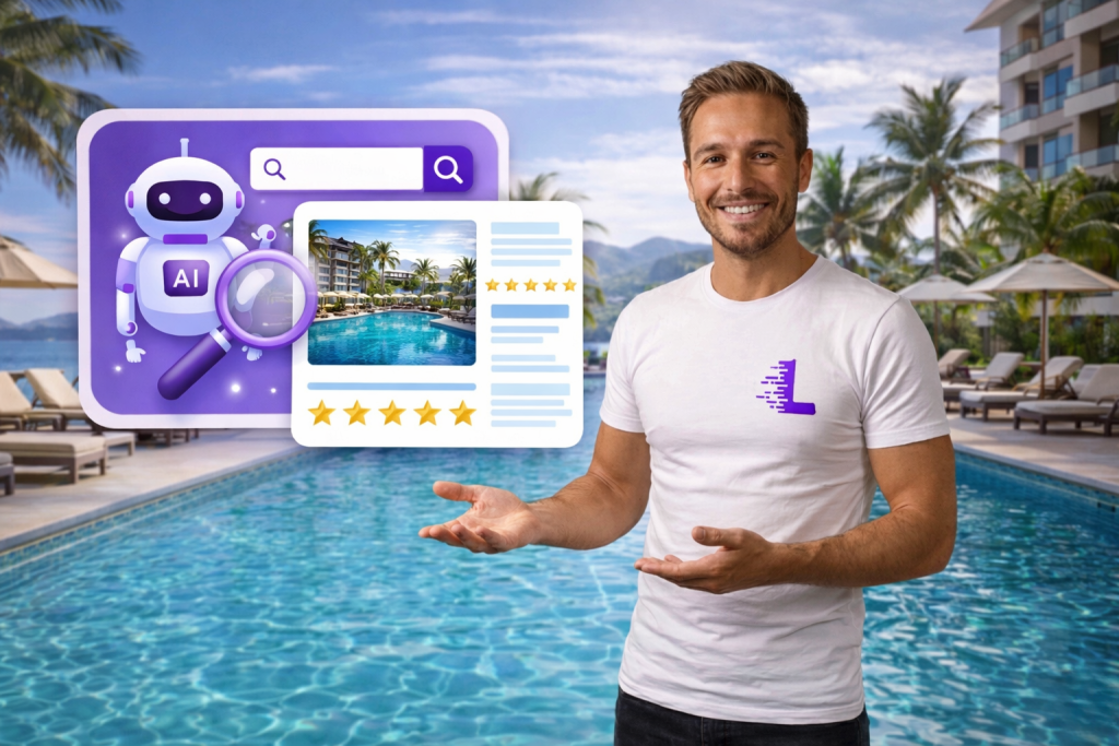 Otel ve turizm sektörü için AI SEO