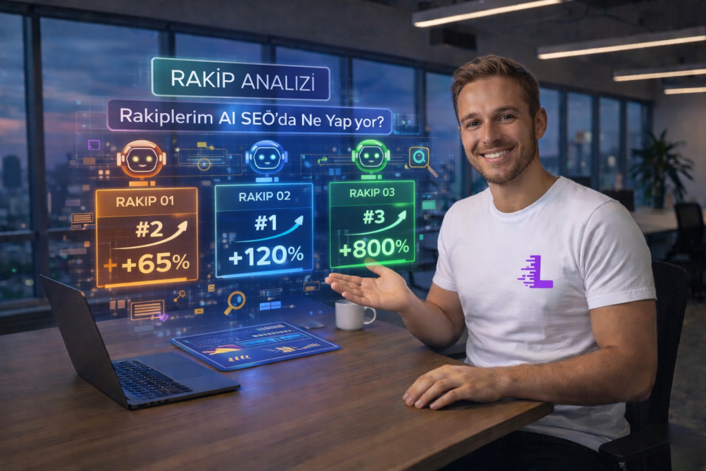 Rakip analizi: Rakiplerim AI SEO'da ne yapıyor?